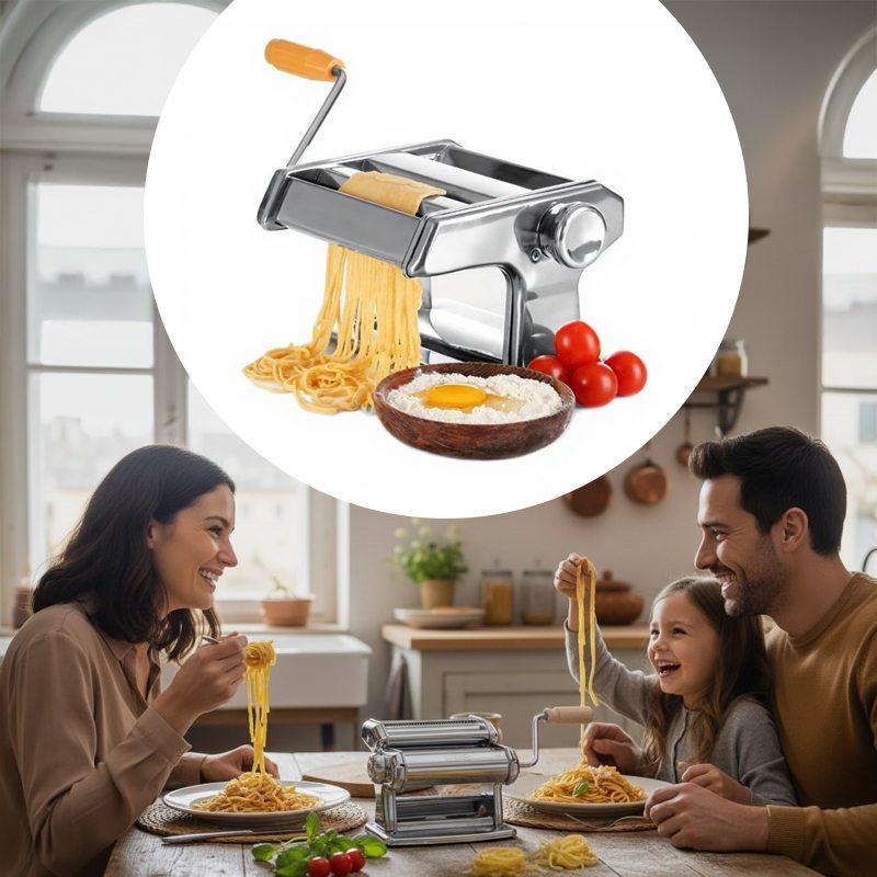 Лапшница с функцией раскатывания теста ручная механическая - фото 6