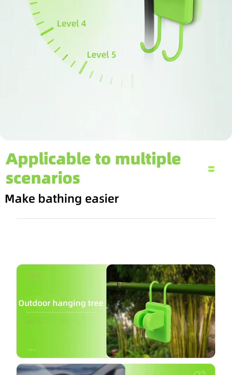 Душ для кемпинга Oeny со светодиодным дисплеем/водонепроницаемый 6000 мАч Grey (Oeny1111) - фото 9 Душ для кемпинга Oeny со светодиодным дисплеем/водонепроницаемый 6000 мАч Grey (Oeny1111) - фото 9