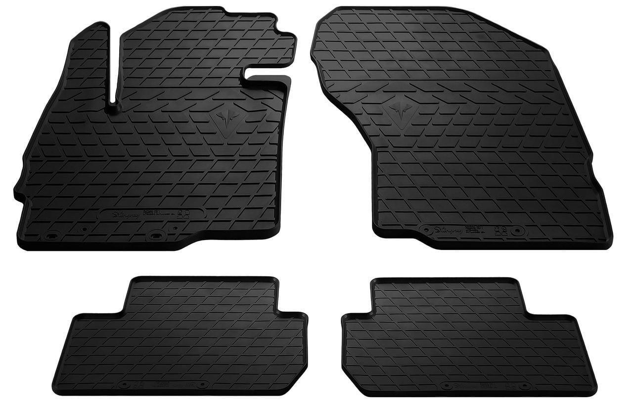 Коврики резиновые Stingray для Mitsubishi Outlander 12-/Eclipse Cross 17- design 2016 4 шт. (1013164)