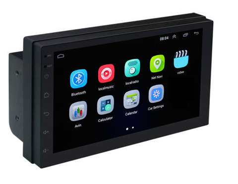 Автомагнітола універсальна Android 8,1 Wi-Fi GPS 2xUSB 2 DIN7" 2/16ГБ (531164)