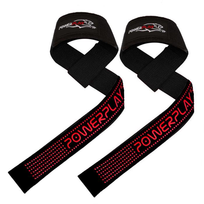 Лямки для тяги PowerPlay 7064 Черно-красный (A-011755) - фото 3 Лямки для тяги PowerPlay 7064 Черно-красный (A-011755) - фото 3