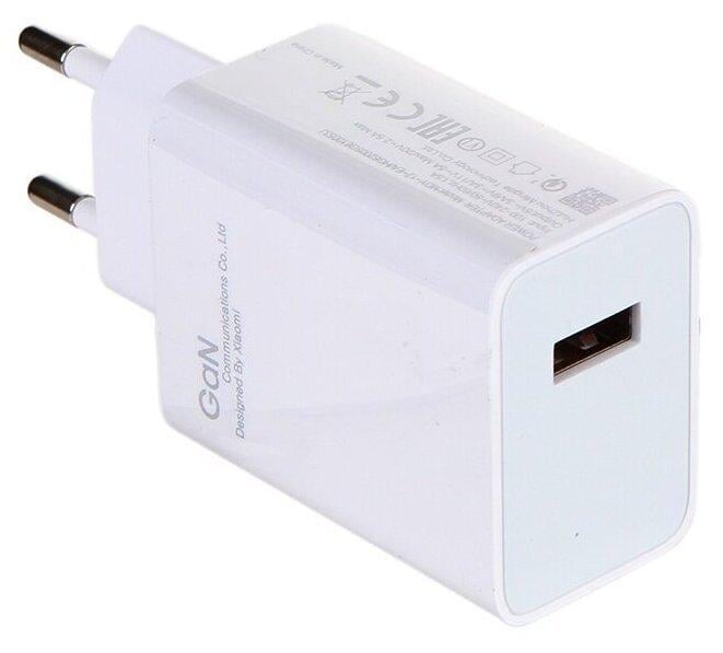 Устройство сетевое зарядное Mi 5A GaN QC 3.0 EU MDY-12-EA 55W