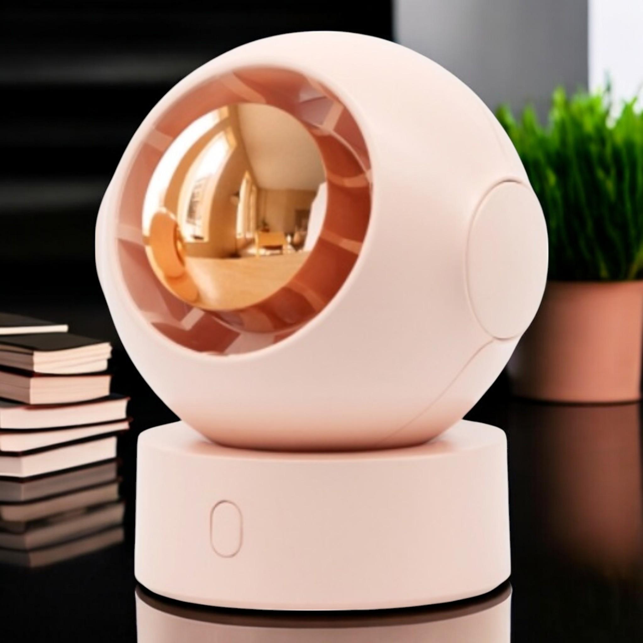 Вентилятор портативний Mini Fan 01-3286 Pink USB 800 mAh (В_01/3286Pink) - фото 4