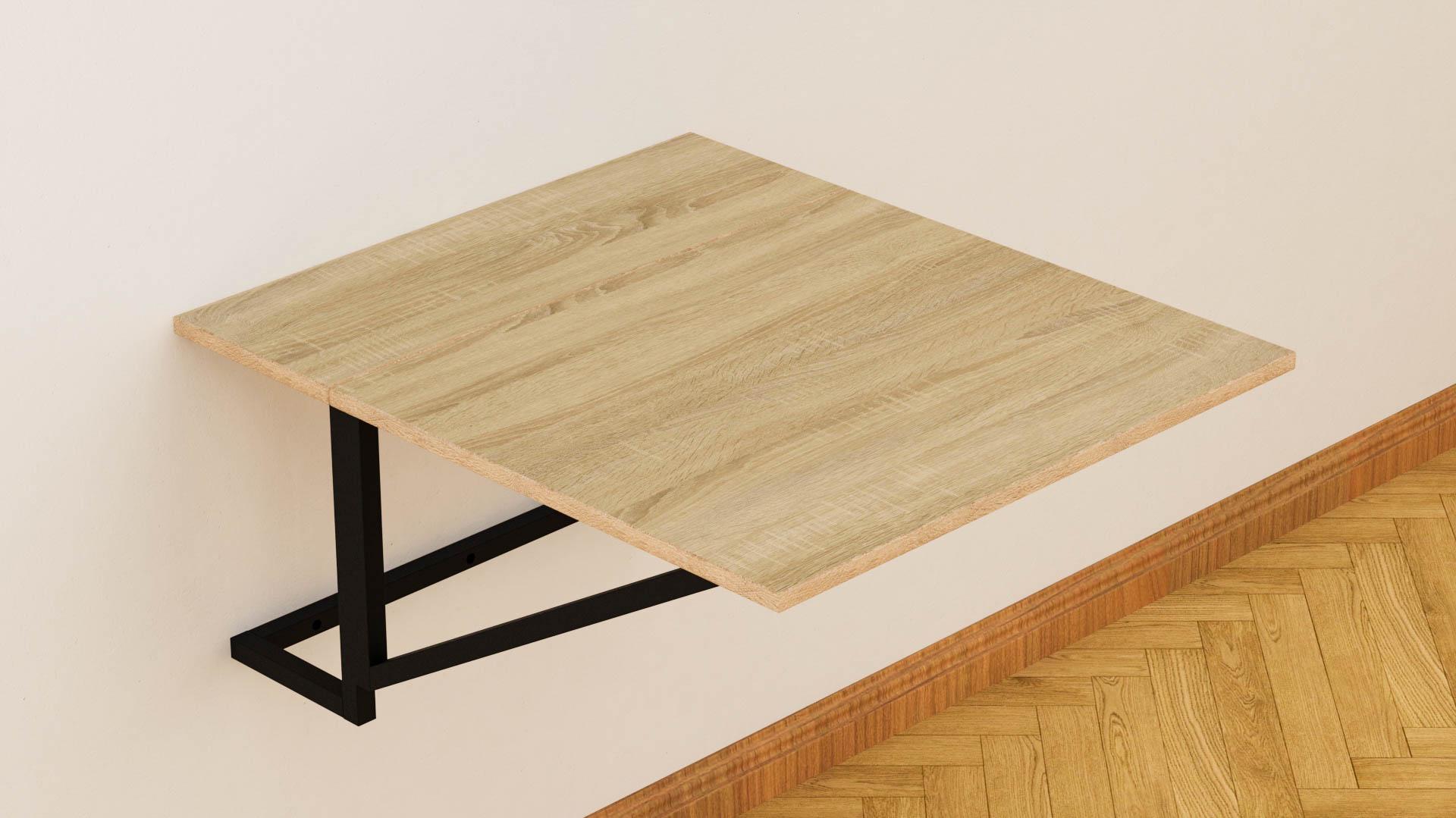 Стол раскладной Ferrum-decor Александр 4 металл/ДСП 16 мм 750x600x700 мм Черный/Дуб Сонома (FRD-104895) Стол раскладной Ferrum-decor Александр 4 металл/ДСП 16 мм 750x600x700 мм Черный/Дуб Сонома (FRD-104895)