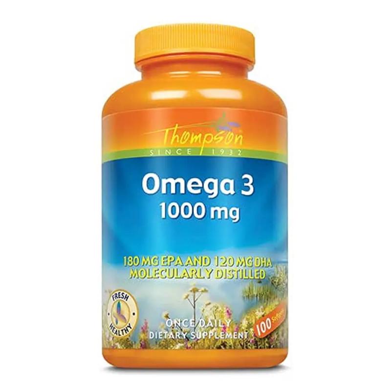 Рыбий жир Thompson Omega 3 1000 мг 100 капс. (20454-01)