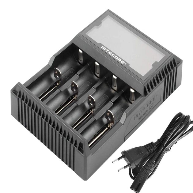 Зарядний пристрій для акумуляторів Nitecore D4 Ni-Mh Li-Ion LiFePO4 на 4 канали