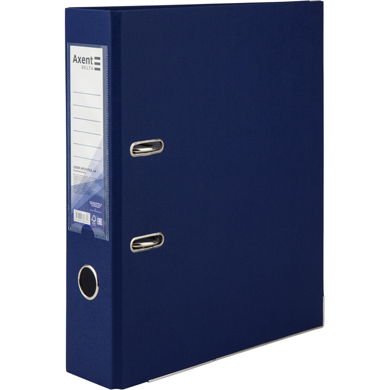 Папка-регистратор односторонняя PP D1714-02P 75 см разобранная 50 шт. Синий (4250804807596)