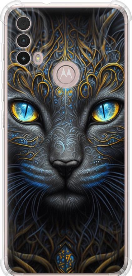 Чохол на Motorola E40 Кішка (5548sp-2660-42517)