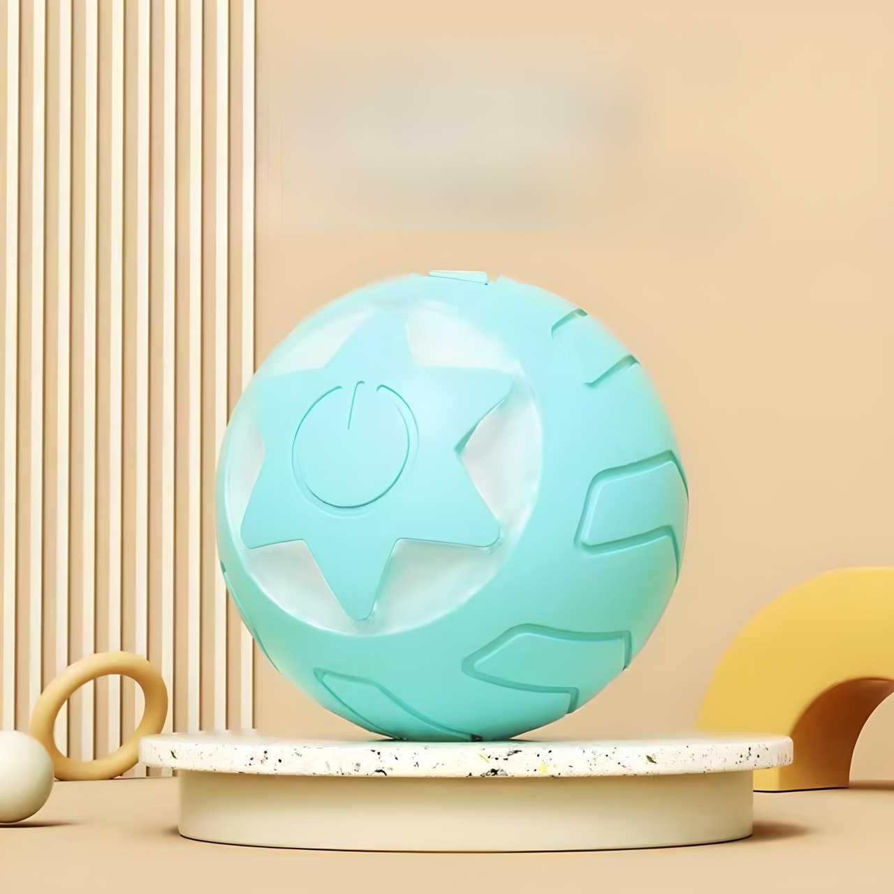 М'ячик кулька для котів USB smart зі світловою індикацією Blue (1920005438) - фото 5 М'ячик кулька для котів USB smart зі світловою індикацією Blue (1920005438) - фото 5