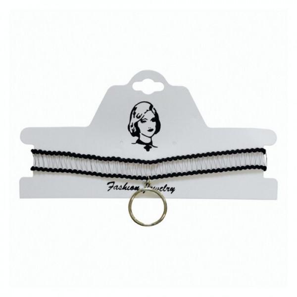 Декор для Хэлоуина Seta Чокер Золотое кольцо (18-616)