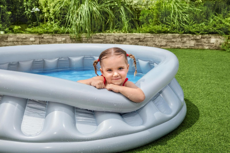 Басейн надувний для дітей Bestway 51080 відкритий круглий дитячий з ненадувним дном космічний корабель 152x43 см 512 л (D-2019091777) - фото 6 Басейн надувний для дітей Bestway 51080 відкритий круглий дитячий з ненадувним дном космічний корабель 152x43 см 512 л (D-2019091777) - фото 6