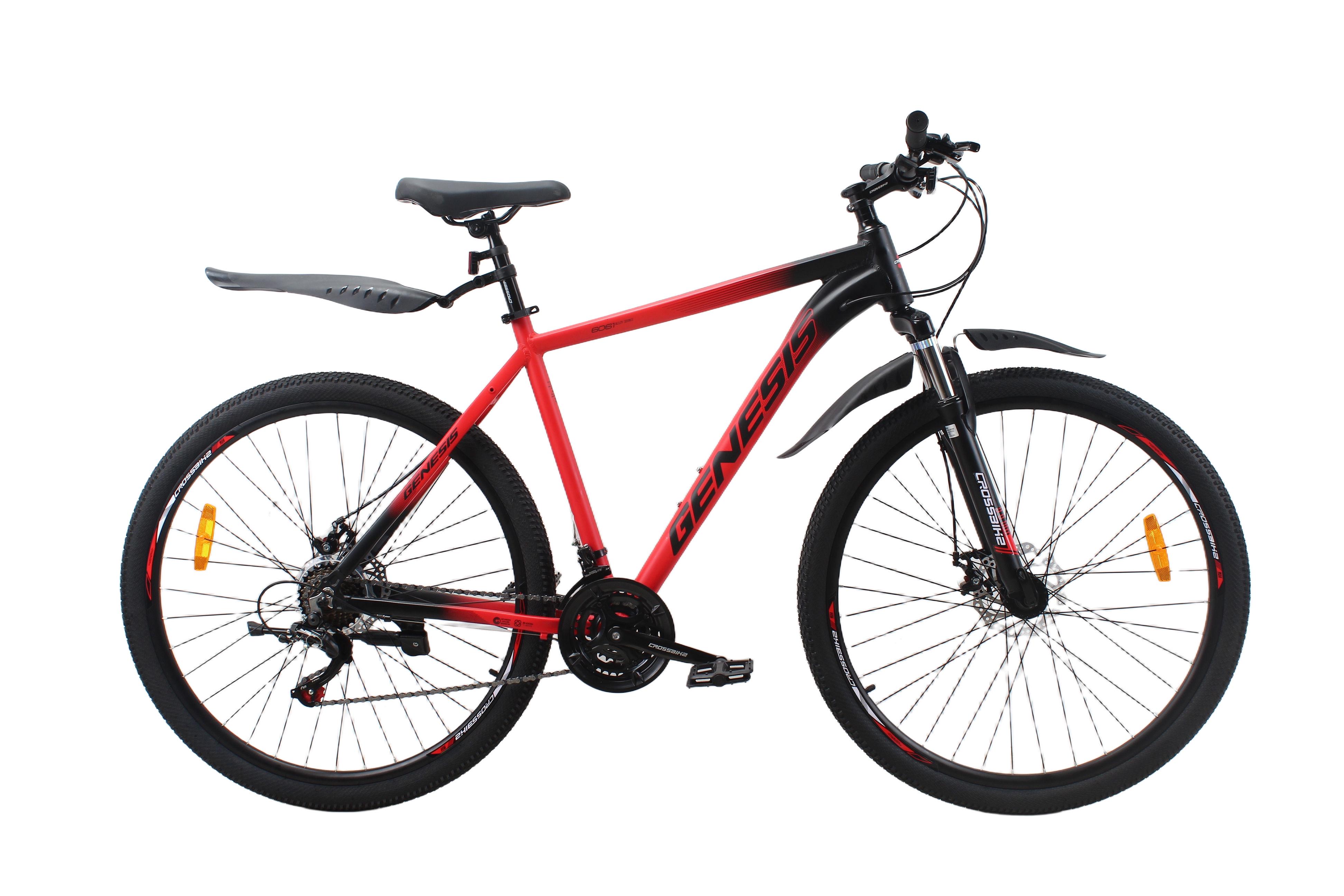 Велосипед Crossbike Genesis 29" 21" Черно-красный