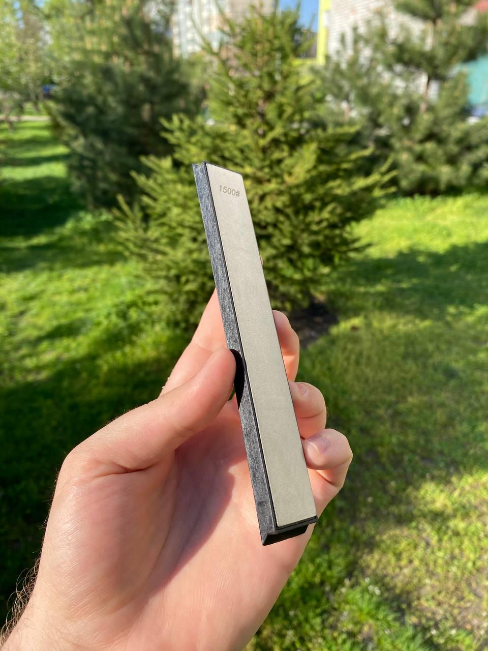 Брусок алмазний 1500# 160x23x8 мм для точилок Ruixin/Ganzo/Apex (1500) - фото 7 Брусок алмазний 1500# 160x23x8 мм для точилок Ruixin/Ganzo/Apex (1500) - фото 7