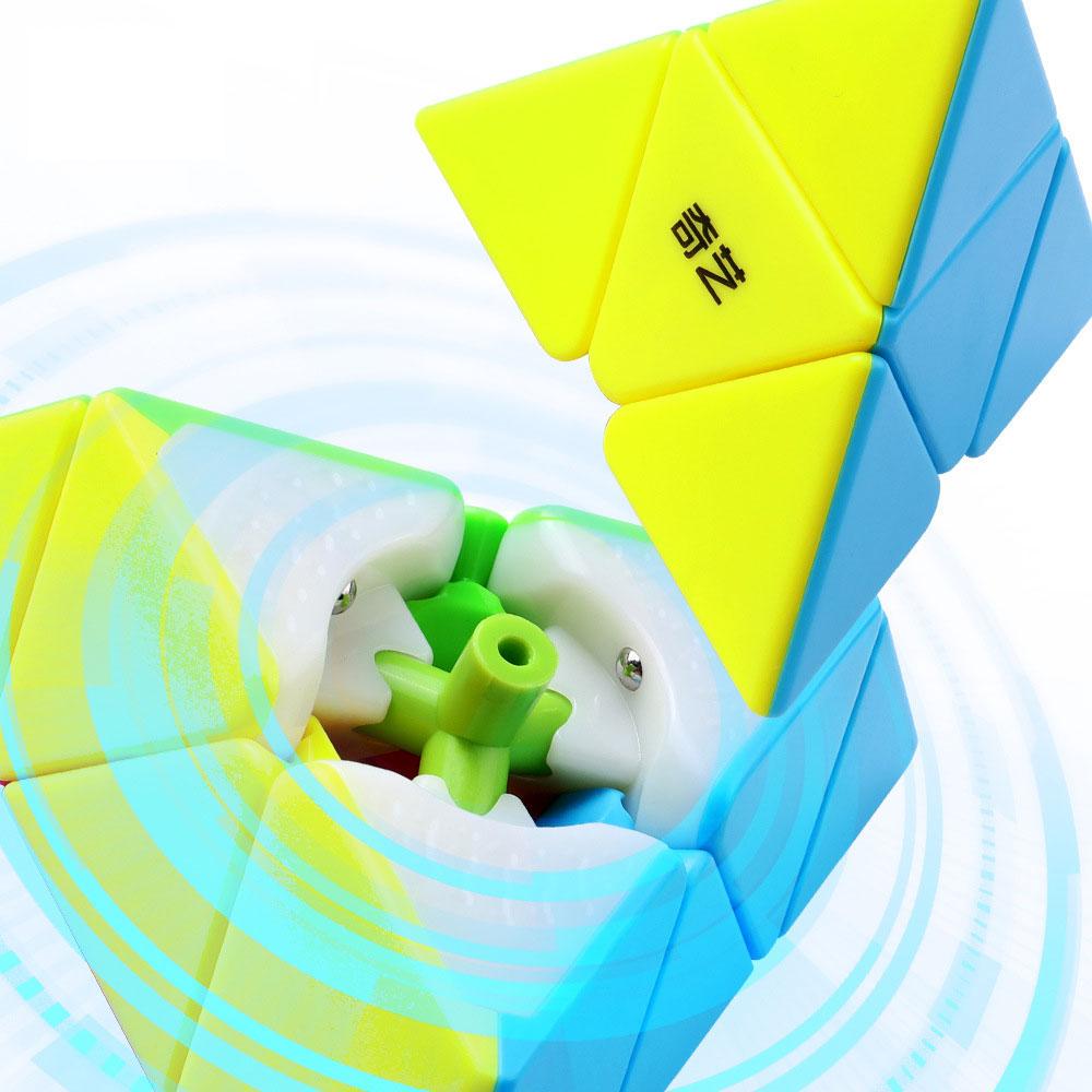 Головоломка пирамидка Qiming S3 Pyraminx со стальной шариком QiYi MoFangGe (137800) - фото 6 Головоломка пирамидка Qiming S3 Pyraminx со стальной шариком QiYi MoFangGe (137800) - фото 6