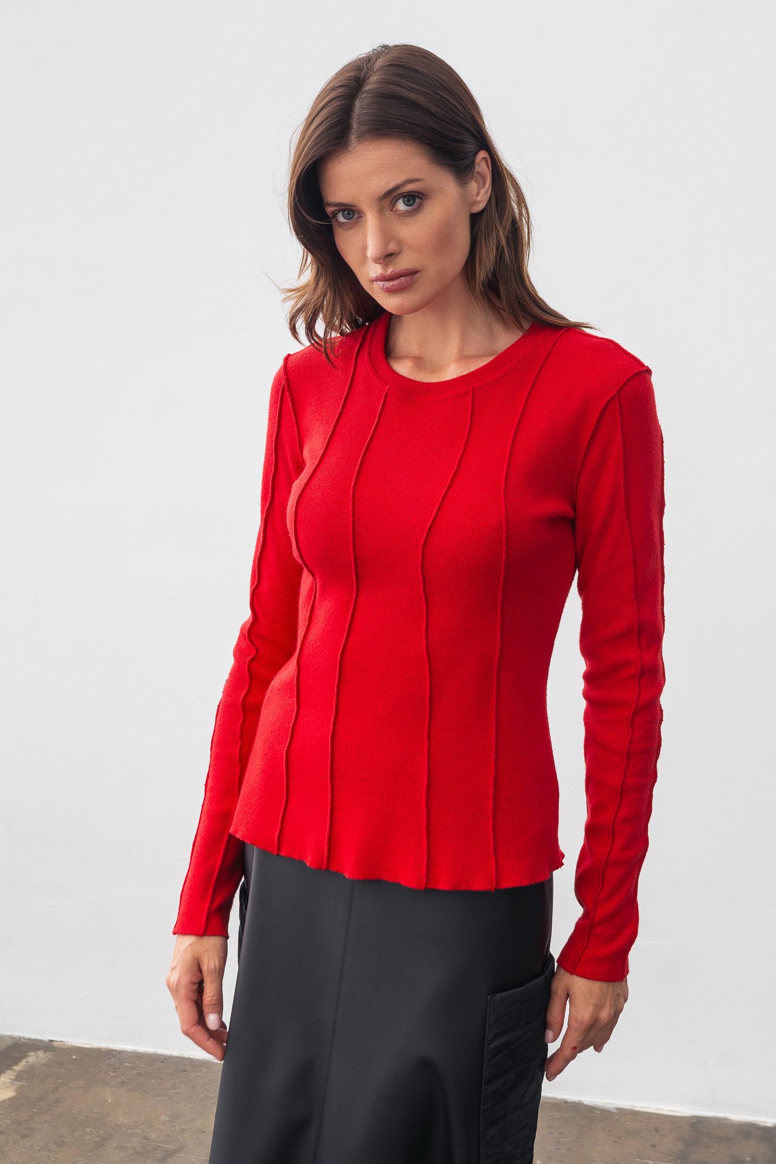 Джемпер Lesia Фенти р. 52 Красный (149170000)