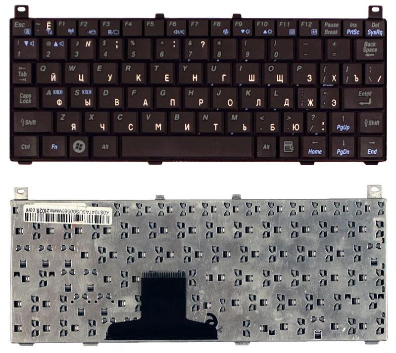 Клавиатура для ноутбука Toshiba Mini NB100/NB105 Black