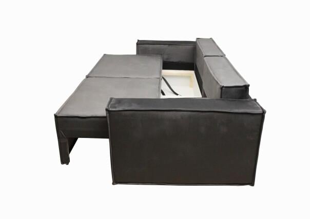 Диван еврокнижка Милтон с подушками и нишей 235х103 см Светло-коричневый(1727685540) - фото 3 Диван еврокнижка Милтон с подушками и нишей 235х103 см Светло-коричневый(1727685540) - фото 3