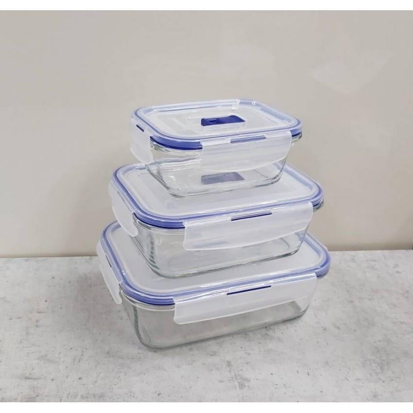 Набір контейнерів Luminarc PURE BOX ACTIVE P4129 з термосумкою 380/820/1220 мл (1380032221) - фото 3 Набір контейнерів Luminarc PURE BOX ACTIVE P4129 з термосумкою 380/820/1220 мл (1380032221) - фото 3