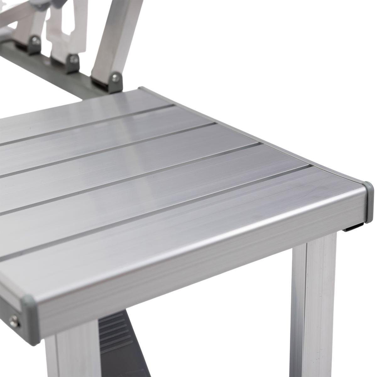 Стіл-трансформер складаний алюмінієвий та 4 стільці (6855) - фото 29 Стіл-трансформер складаний алюмінієвий та 4 стільці (6855) - фото 29