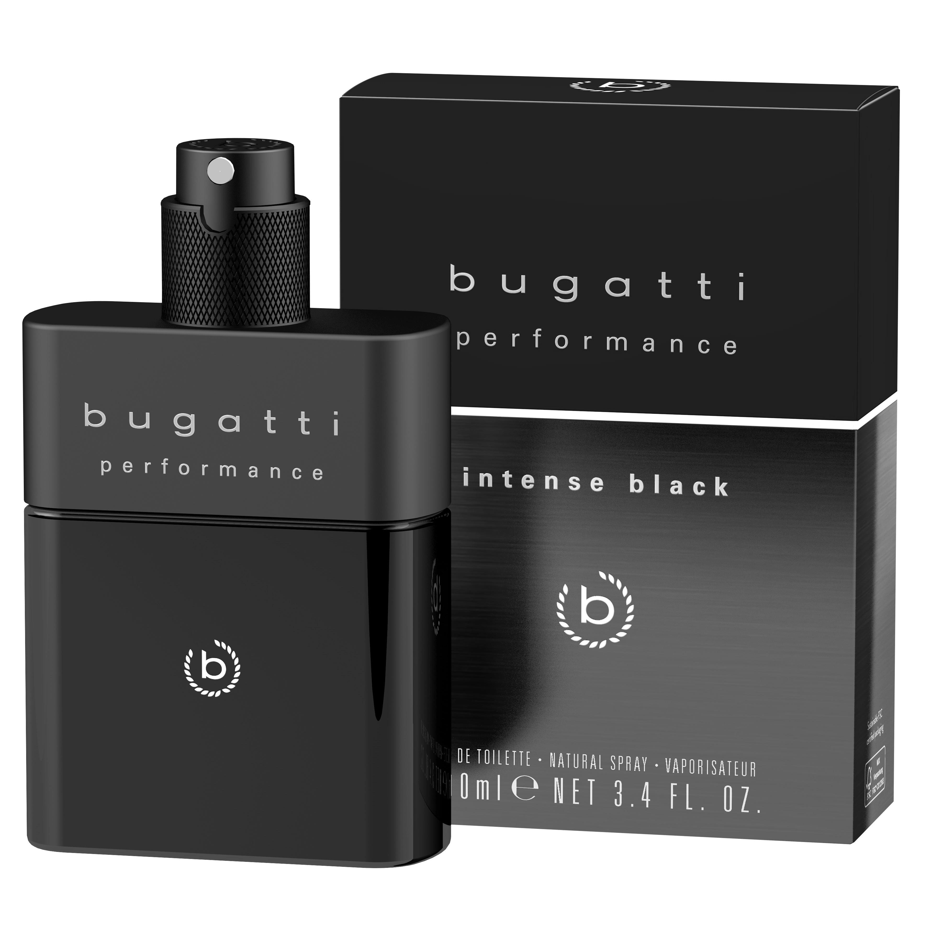 Туалетная вода для мужчин Bugatti Performance Intense black (41318)