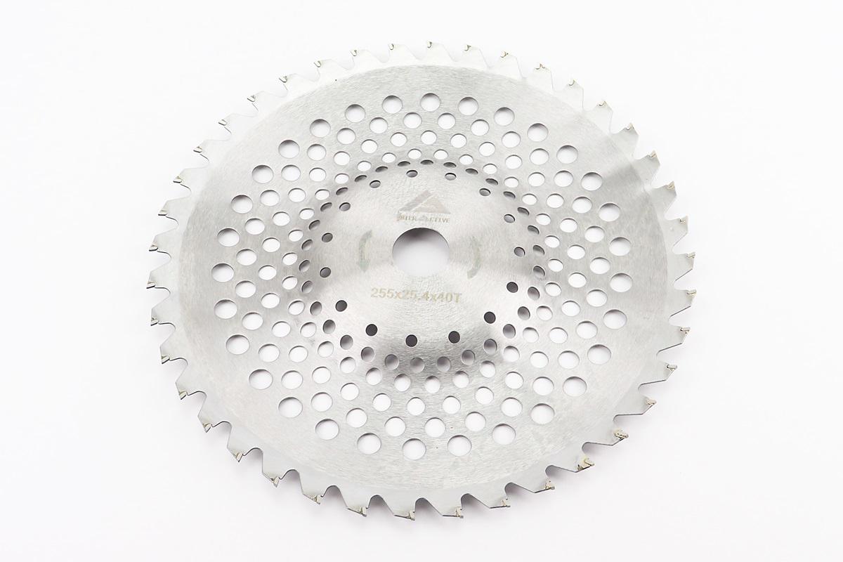 Ніж з побідитовими зубцями тарілка Тип 2 до мотокос 40Тх255 мм