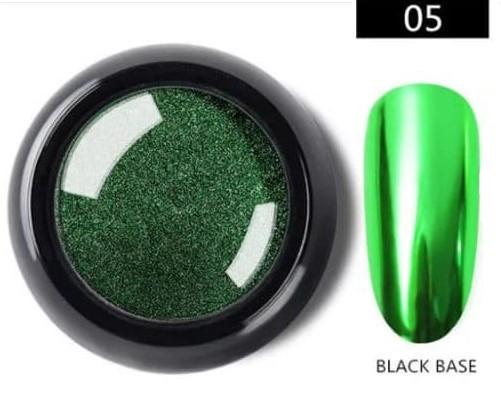 Дзеркальна втирка 0,5 г Салатовий (1292838557)