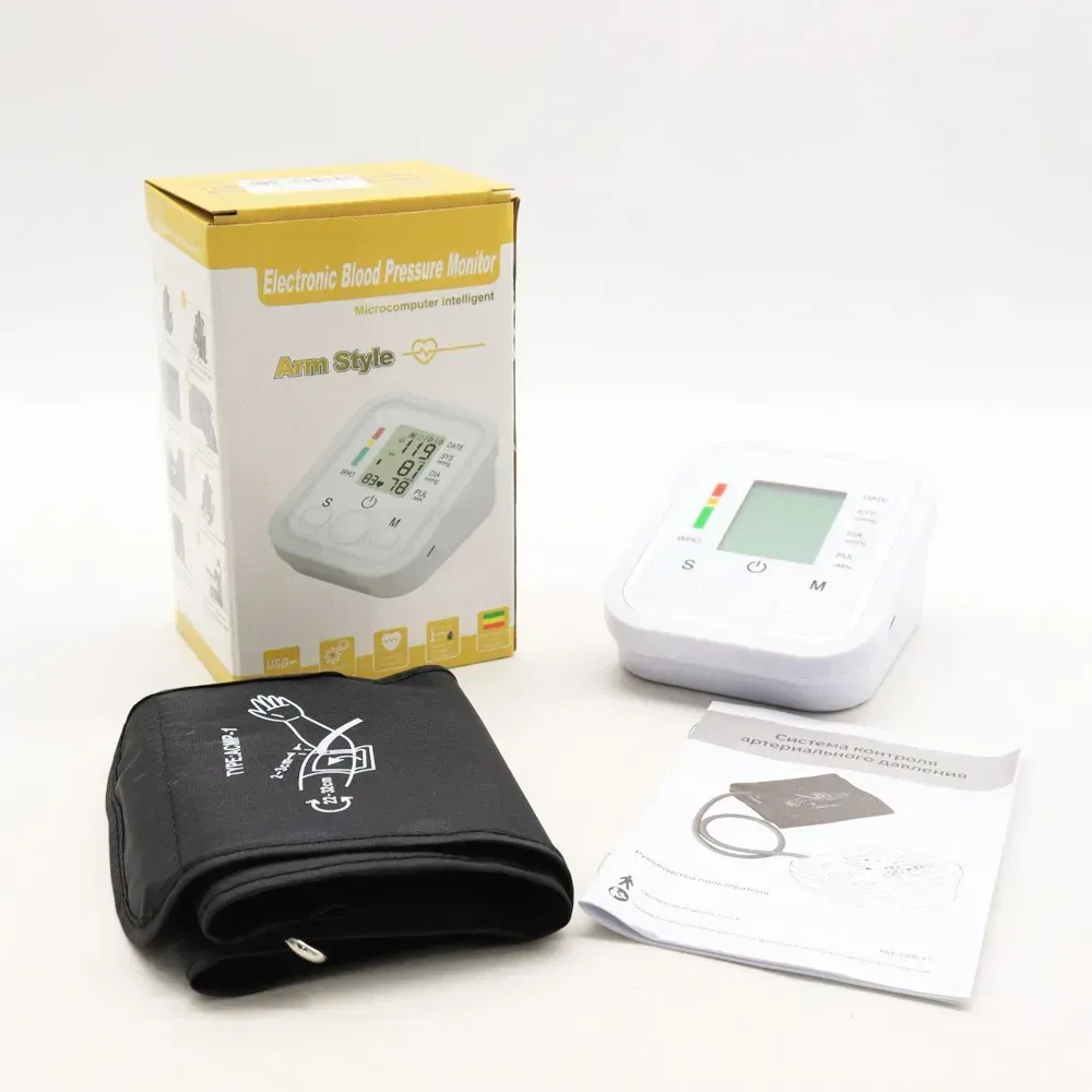Тонометр автоматичний ARM Style BW-3205 для вимірювання тиску та пульсу на плече (25547285) - фото 11