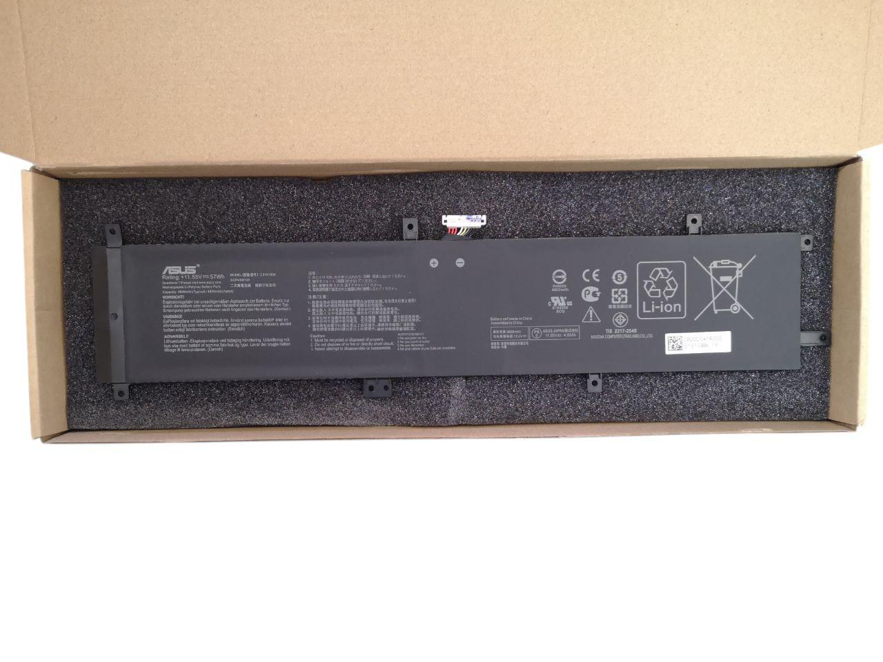 Аккумулятор для Asus ProArt StudioBook 17 H700GV/W700G1T/W700G2T/W700G3T/W300G3P/C31N1834 4940 mAh 57Wh (000012214)