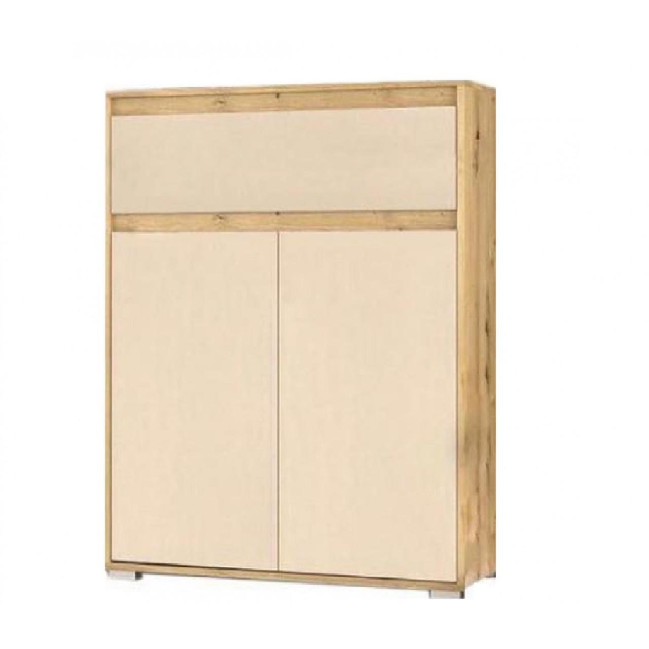 Комод з шухлядой Мебель-Сервіс 2Д1Ш Торіно Дуб артізан/Шампань (26880499) Комод з шухлядой Мебель-Сервіс 2Д1Ш Торіно Дуб артізан/Шампань (26880499)