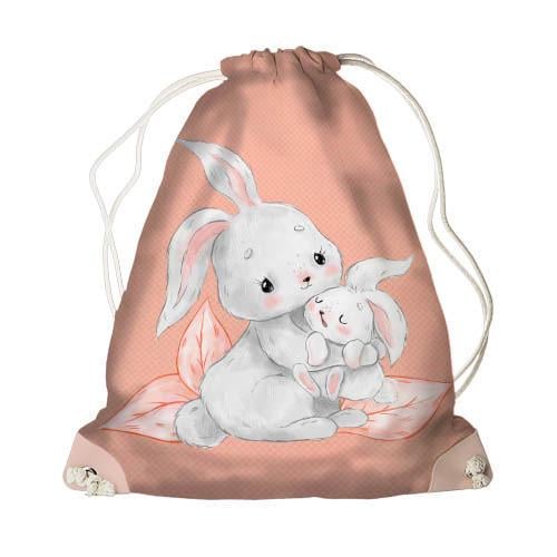 Рюкзак-мешок Presentville MINI Зайчики (DRM 22DT012 PUD)
