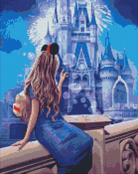 Алмазная мозаика Идейка В мире волшебных мечтаний с голограммными стразами АВ 40x50 см (AMO7616)