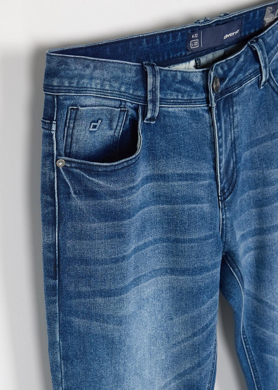 Джинси чоловічі Diverse KRISTOFER 252 р. 33/32 Блакитний (5905384106155) - фото 3