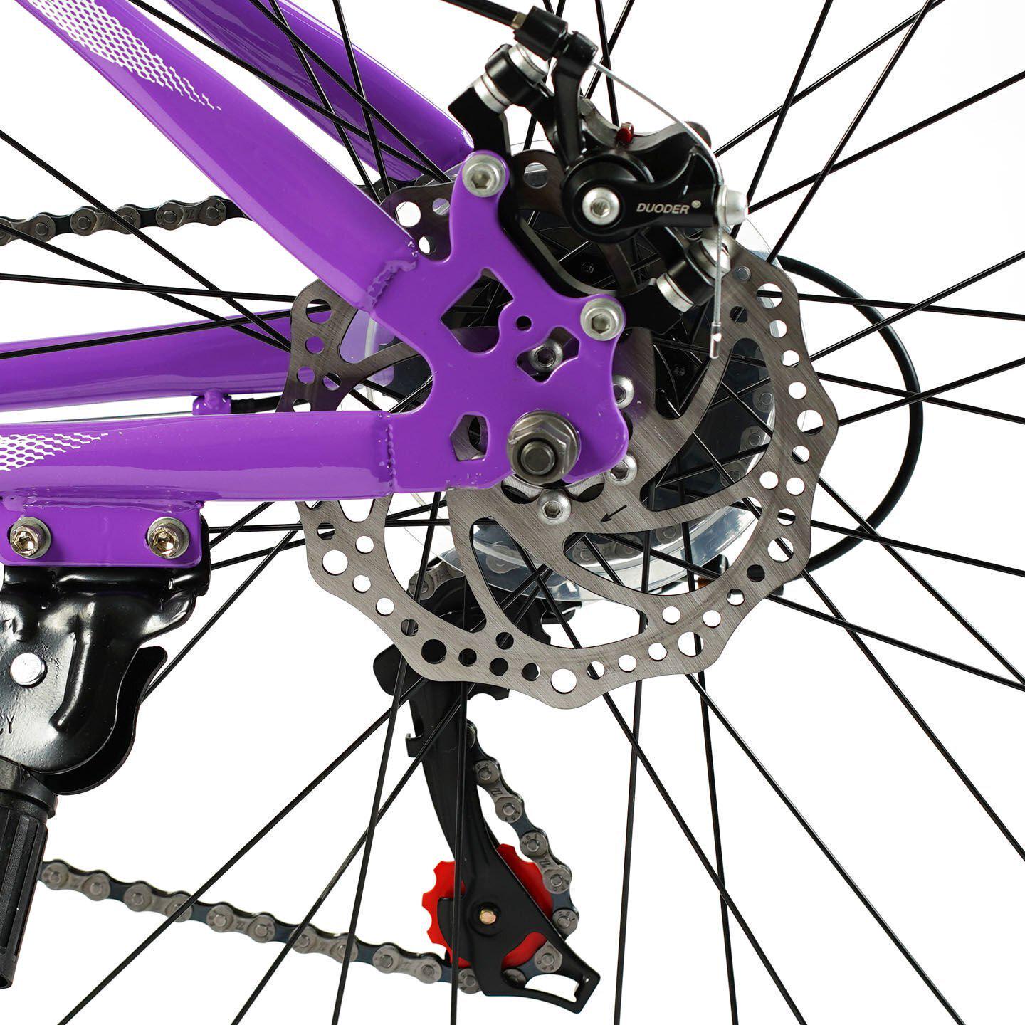 Велосипед горный Corso KLEO 26"/15" Фиолетовый (593063084) - фото 4