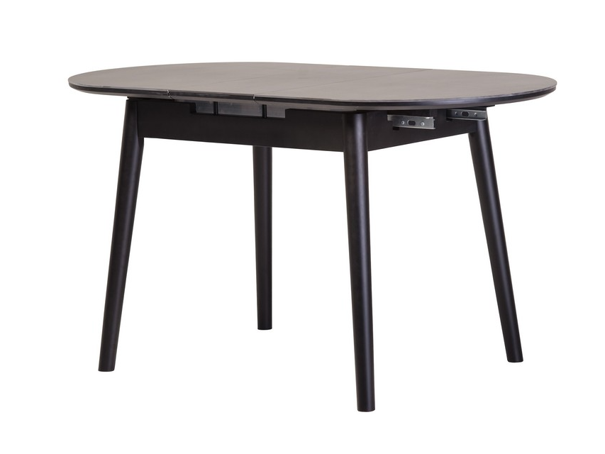 Обідній стіл розсувний Ветро 1100-1400x750x760 мм Чорний онікс/Чорний (TМ-85) - фото 4 Обідній стіл розсувний Ветро 1100-1400x750x760 мм Чорний онікс/Чорний (TМ-85) - фото 4