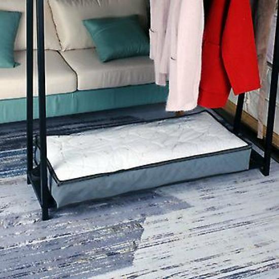 Органайзер для одеяла и вещей под кровать 103х45х15 см Grey (126291) - фото 3