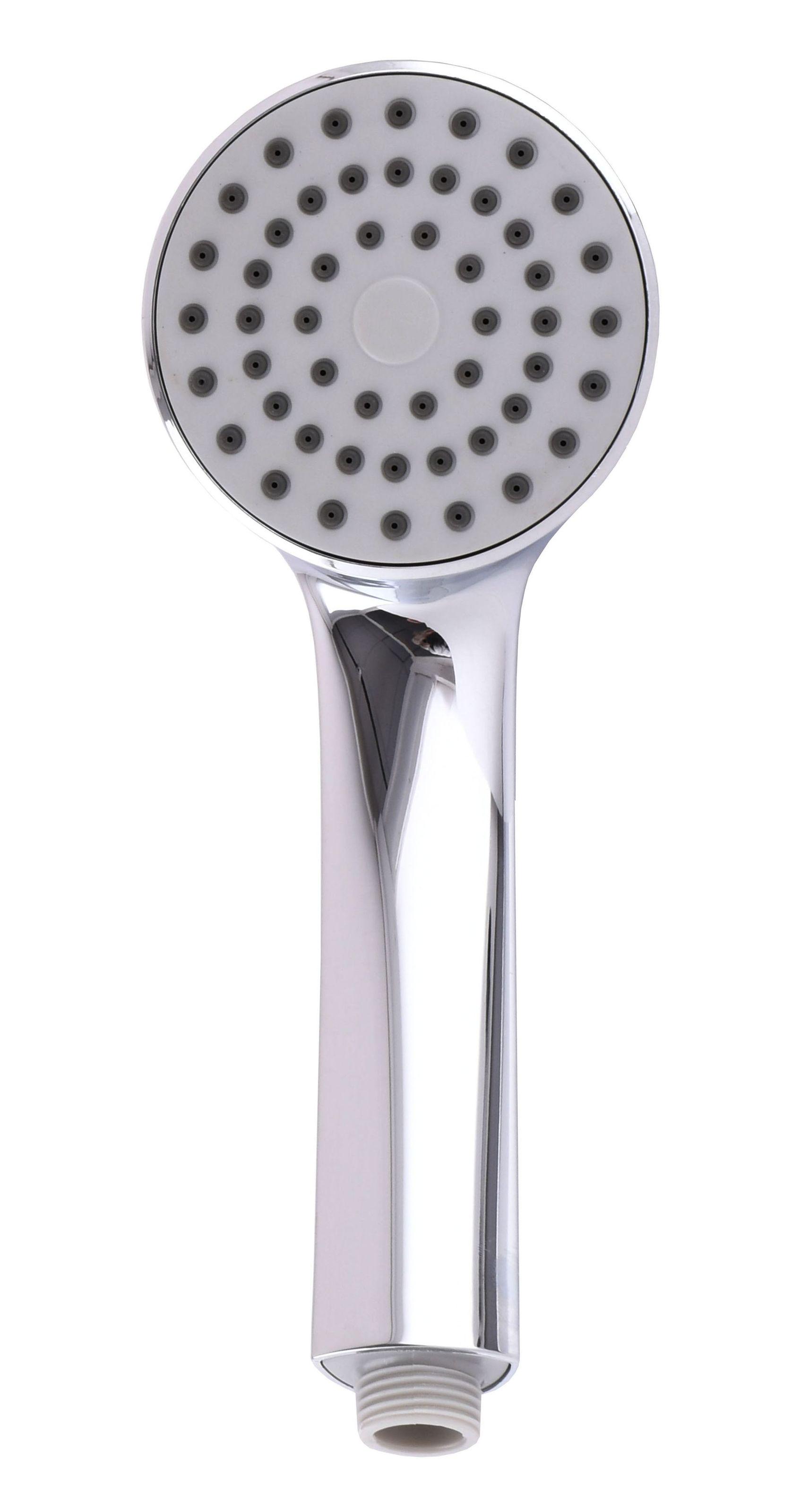 Душевая лейка Globus Lux SH101 000006241 однорежимная 80 мм Хром (110283)