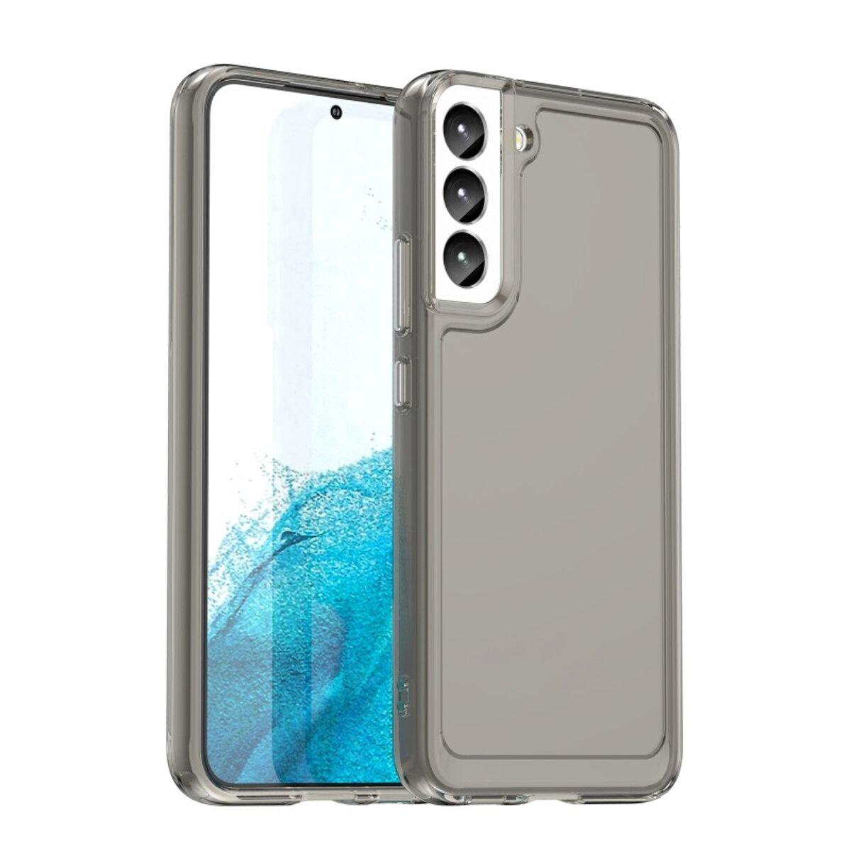 Противоударный чехол для Samsung Galaxy S23 Plus Cosmic Clear Color 2 mm / Transparent Black