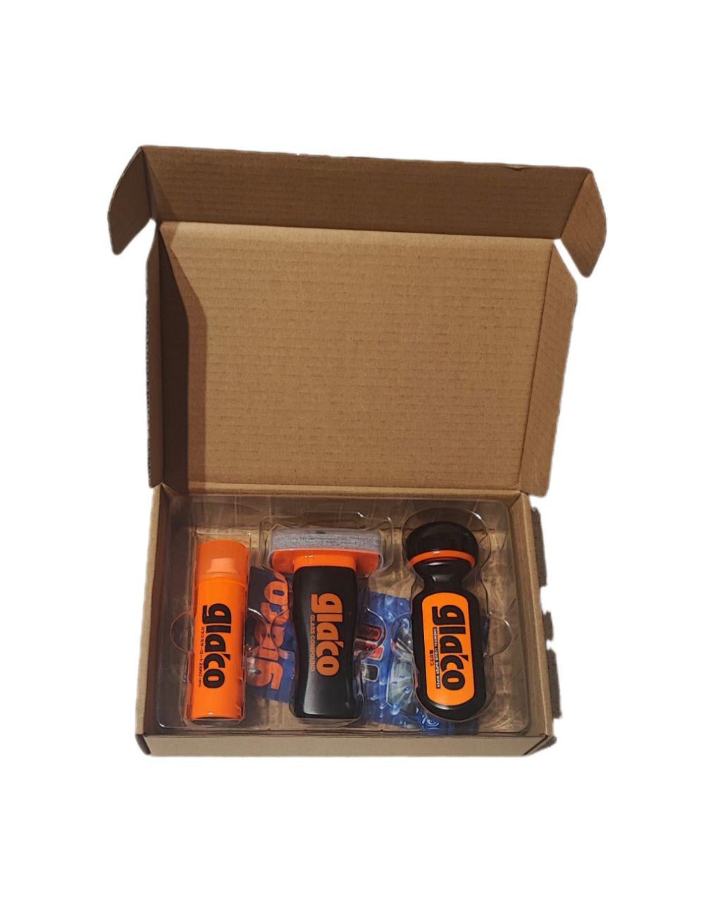 Набір для скла SOFT99 GLACO Glass Compound Roll On/Glaco Ultra/GLACO Mirror Coat Zero