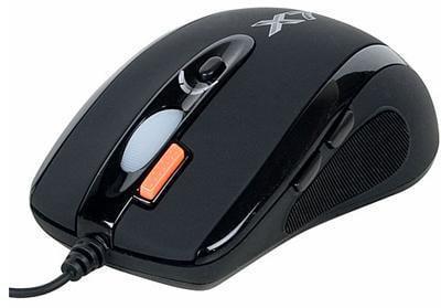 Компьютерная мышка A4Tech XL-750BK-B Full speed Laser Game Oscar mouse Laser USB 3600 dpi Gaming X7 Черный (2881180103)