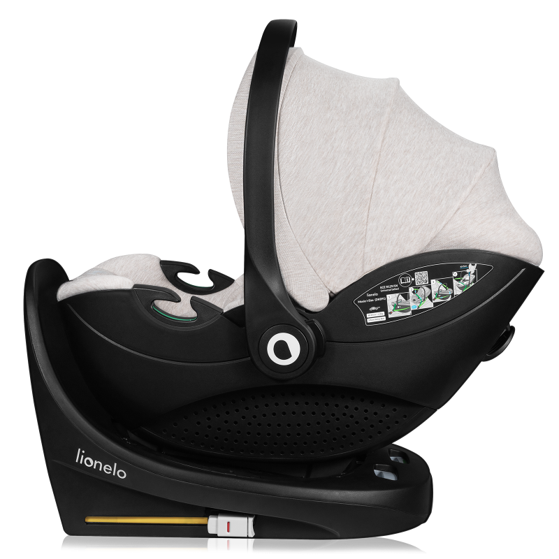 База с автокреслом Lionelo Moxie I-size set Sand Beige