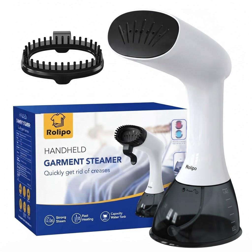 Відпарювач Rolipo Clothes Steamer 1640W 400 мл (37515882) Відпарювач Rolipo Clothes Steamer 1640W 400 мл (37515882)