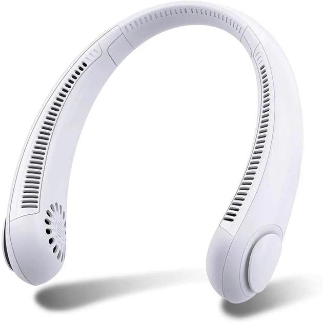 Вентилятор на шею мини Neck Fan аккумуляторный портативный USB (2576377039)
