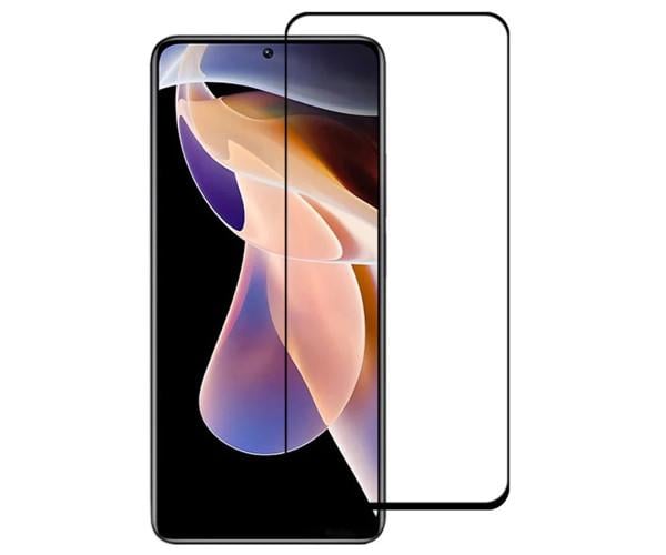 Закаленное защитное стекло Full Screen Tempered Glass для Xiaomi Redmi Note 11 Pro Plus, Black