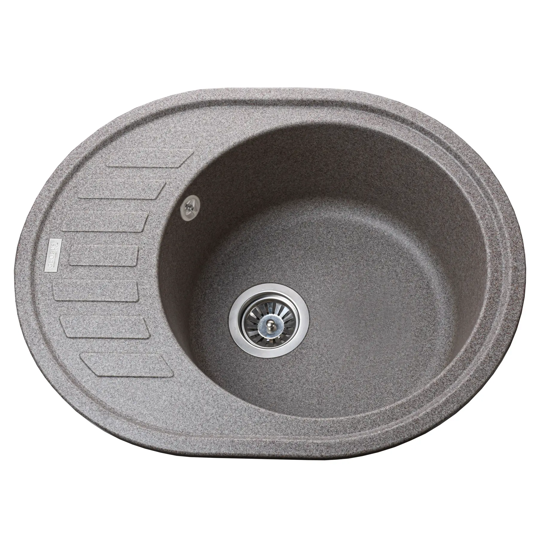 Мойка для кухни гранитная Globus Lux ARNO А0001 620х500 мм Мокко