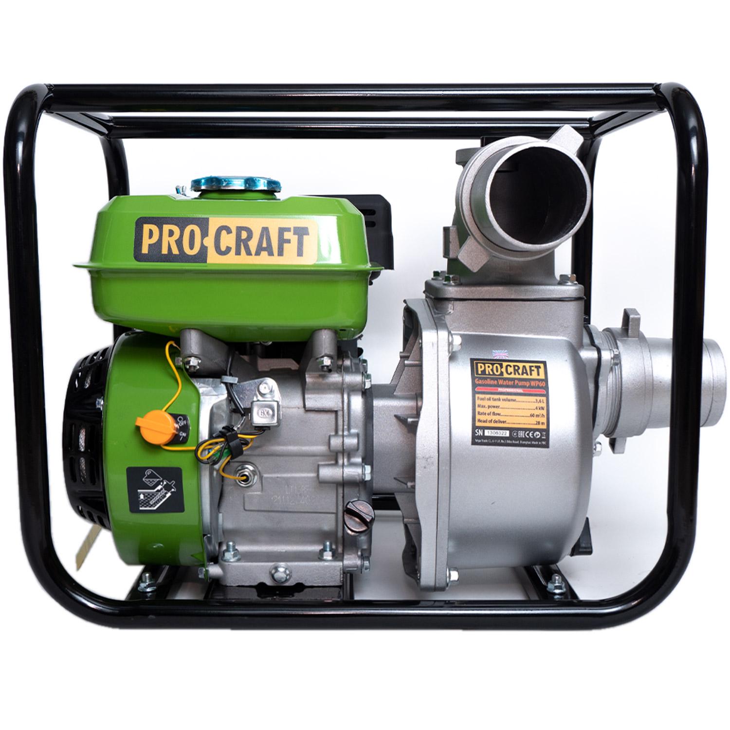 Мотопомпа бензиновая Procraft WP60 (00000006913) - фото 1