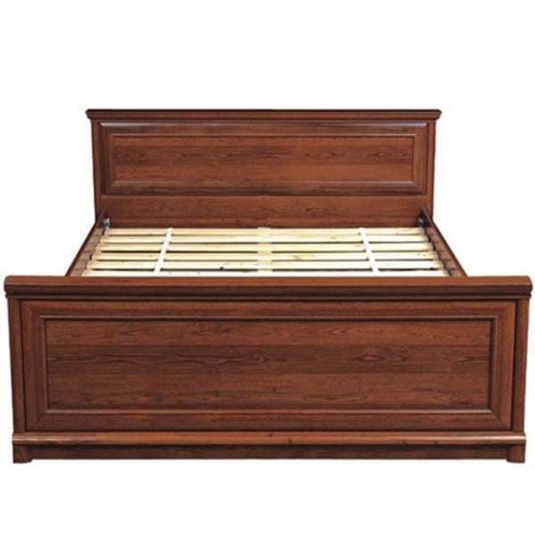 Кровать классическая двуспальная без основы для матраса Gerbor Соната каштан из ДСП 180х200 см