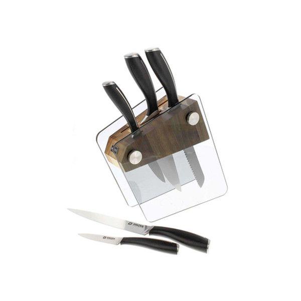 Набор кухонных ножей Vinzer Crystal 6 пр. (89113) - фото 6 Набор кухонных ножей Vinzer Crystal 6 пр. (89113) - фото 6