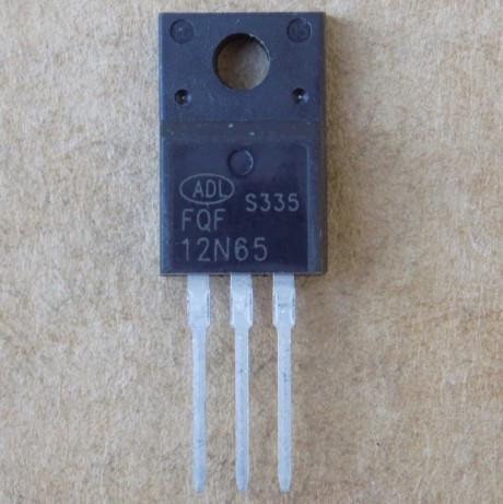 Транзистор FQF12N65 FQF12N65DF/FQF12N65D/FQF12N65C для FHF12N65 12A/650V/TO220F (50788)