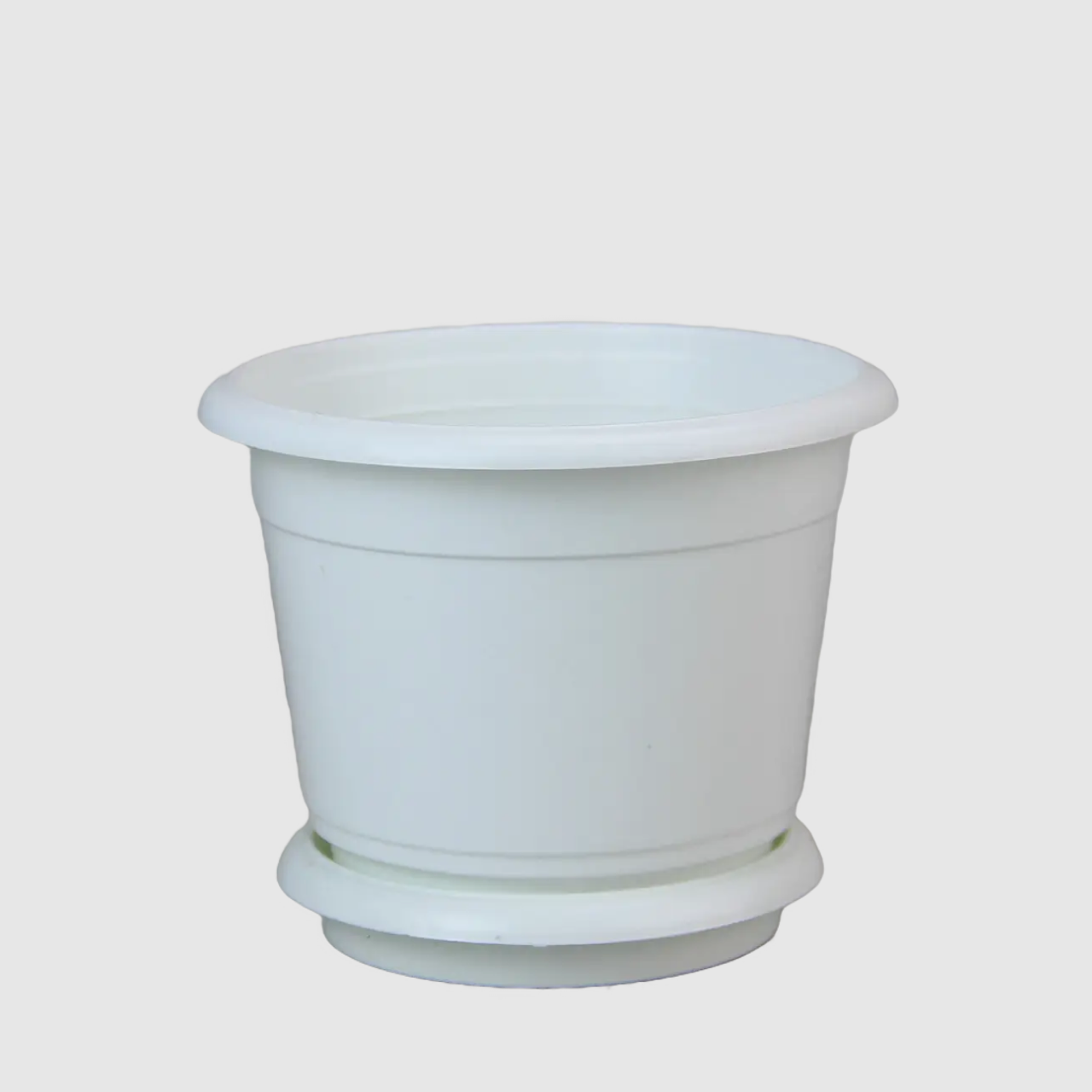 Вазон Класік 18 см Білий (20819) - фото 1 Вазон Класік 18 см Білий (20819) - фото 1