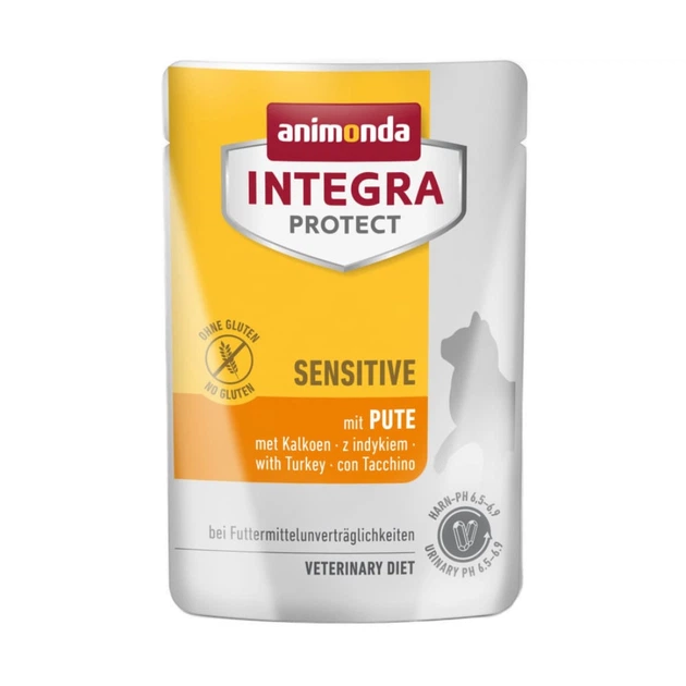 Корм влажный для кошек Animonda INTEGRA PROTECT с пищевой непереносимостью с индейкой 85 г